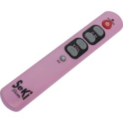 Universele afstandsbediening Seki Slim - Roze makkelijke afstandsbediening zelf leerbaar