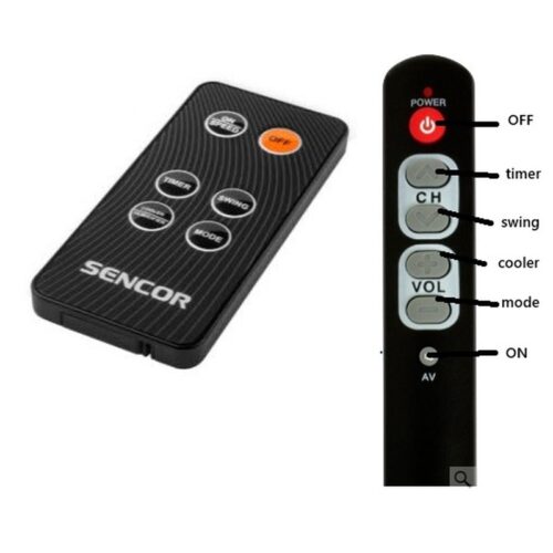 Afstandsbediening Sencor SFX008 SFN 9011SL - Afbeelding 2