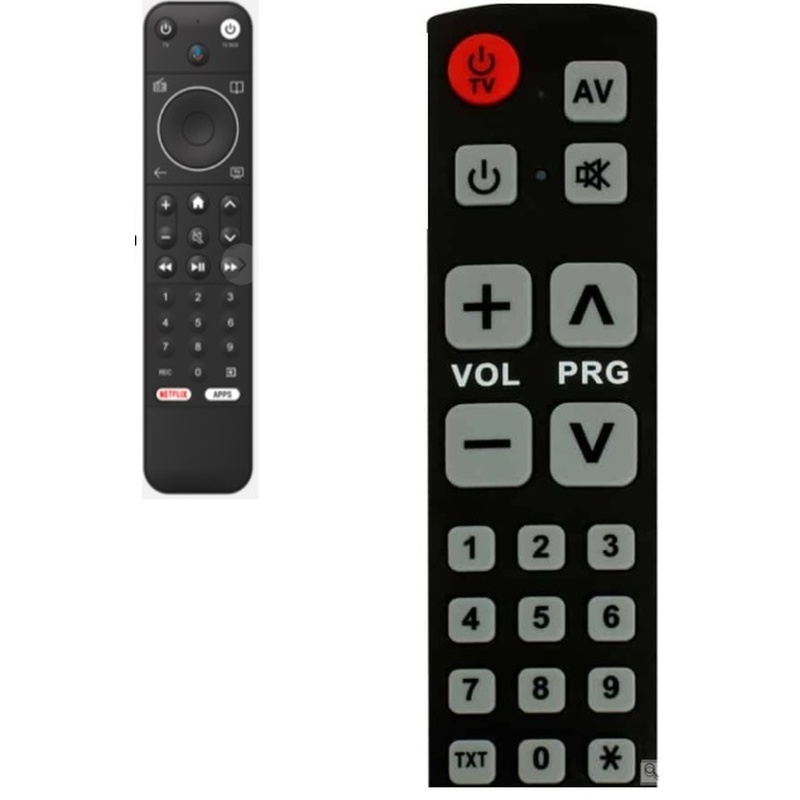 Senioren afstandsbediening odido Mediabox SEI800TFAS