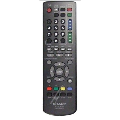 Afstandsbediening Sharp RRMCGA718WJPA BD-HP21S