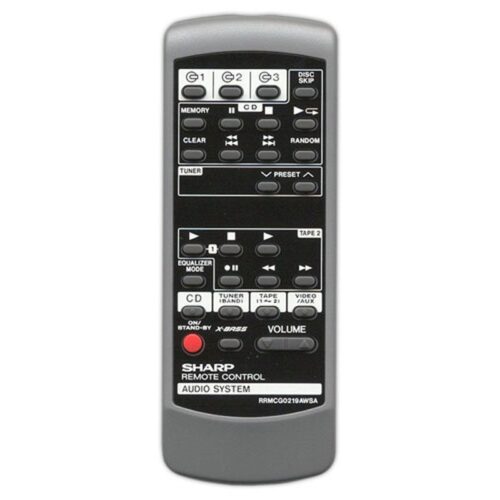 Afstandsbediening Sharp rrmcg0219awsa
