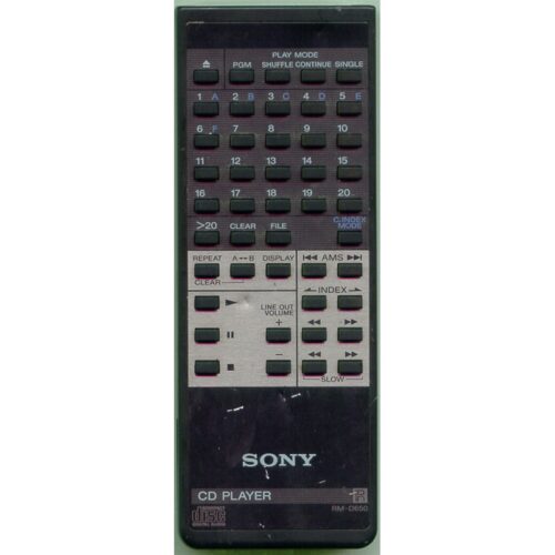 Afstandsbediening Sony rm-d650