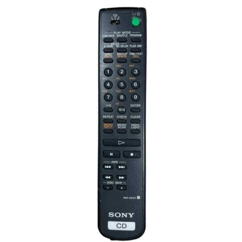 Afstandsbediening Sony rm-dx57 cdp-cx5 cdp-cx57