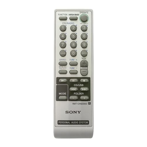 Afstandsbediening Sony rmt-crs09ad zs-rs09cp