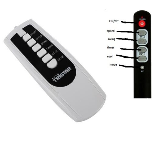 Afstandsbediening Tristar ve-5884 - Afbeelding 2