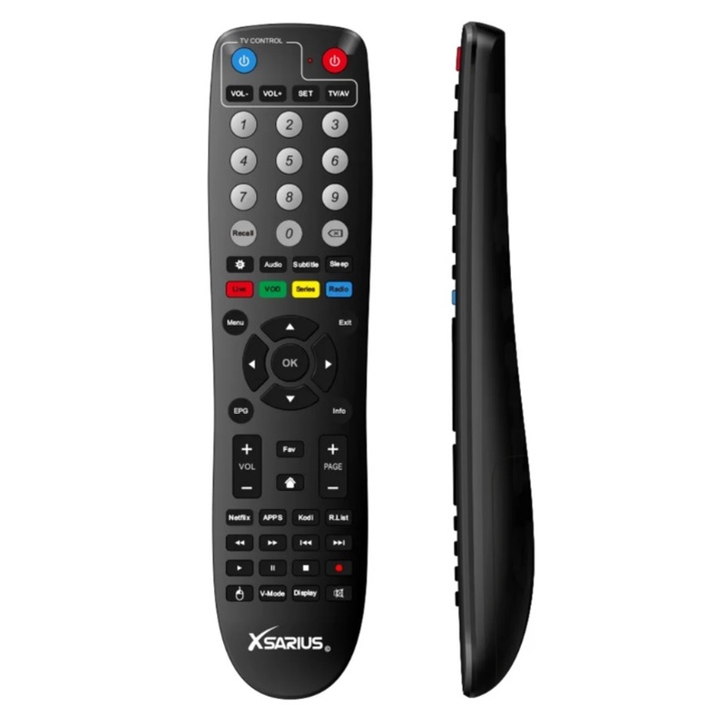 Afstandsbediening Xsarius Q1 Q2 Q3 Q4