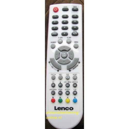 Afstandsbediening Lenco dvt-2236