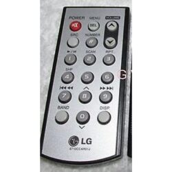 Afstandsbediening LG 6710ccar01j lac-4700r