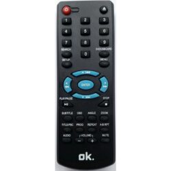 Afstandsbediening OK. DVD