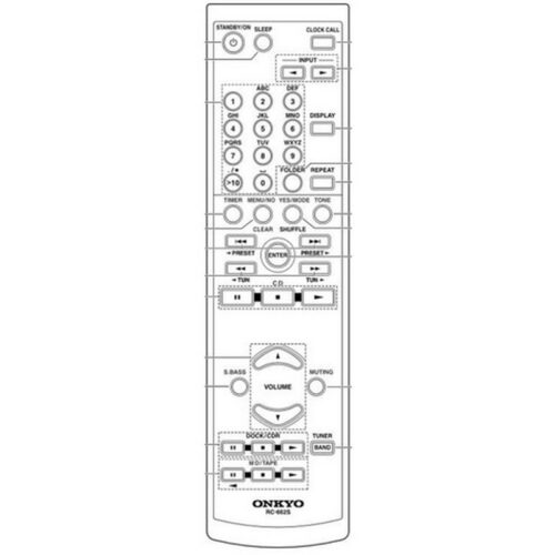 Afstandsbediening Onkyo rc-662s