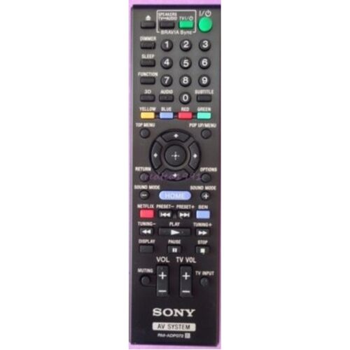 Afstandsbediening Sony rm-adp072 rm-adp076
