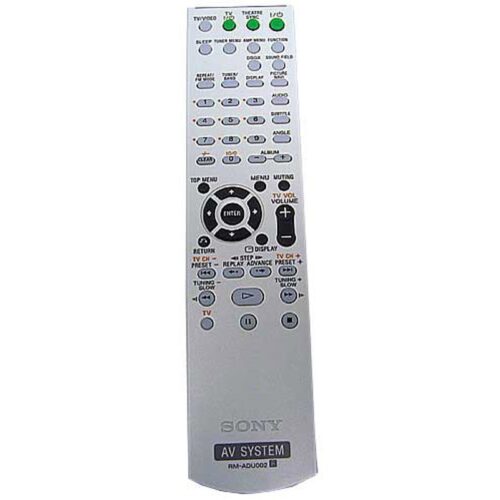 Afstandsbediening Sony rm-adu002 rm-adu001 dav-dz100