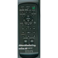 Afstandsbediening Sony rm-amu012
