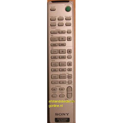 Afstandsbediening Sony rm-md313 dhc-md313
