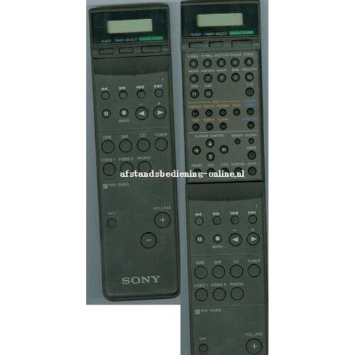 Afstandsbediening Sony rm-s560