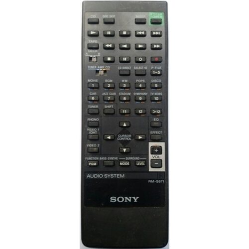 Afstandsbediening Sony rm-s671