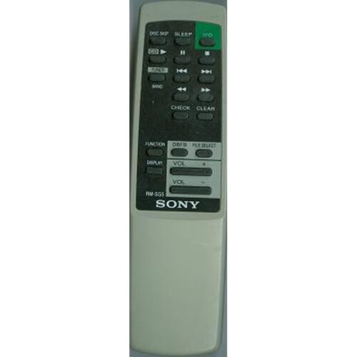 Afstandsbediening Sony rm-sg5b