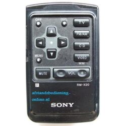 Afstandsbediening Sony rm-x20