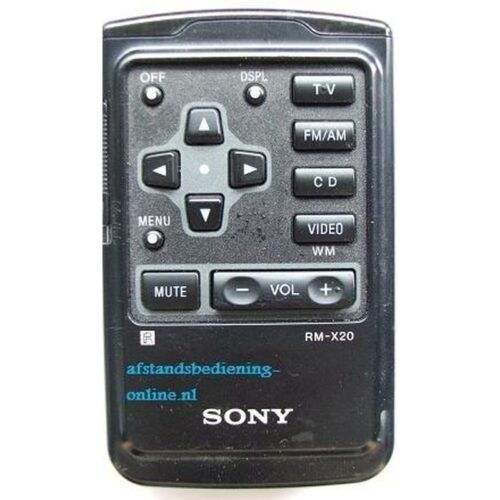 Afstandsbediening Sony rm-x20