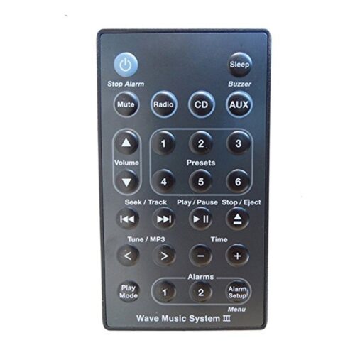 Afstandsbediening Bose wave music system - Afbeelding 2