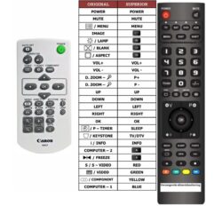 Afstandsbediening Canon lv7390 lvx320 lvs4