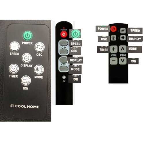 Afstandsbediening Coolhome cf2206 cf2205 - Afbeelding 2