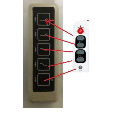 Afstandsbediening Bed Ergosleep