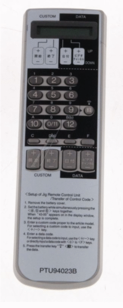 Afstandsbediening Jvc PTU94023B service remote