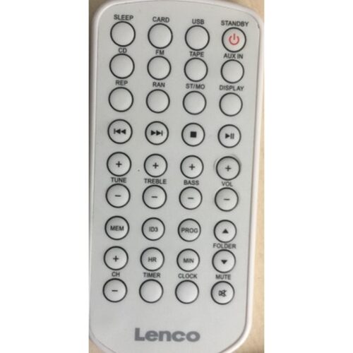 Afstandsbediening Lenco audio