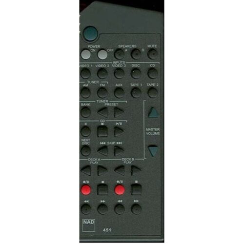 Afstandsbediening Nad 451 c370 c350