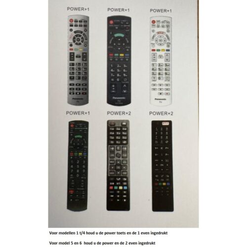 Universele afstandsbediening voor alle Panasonic tv's - Afbeelding 2