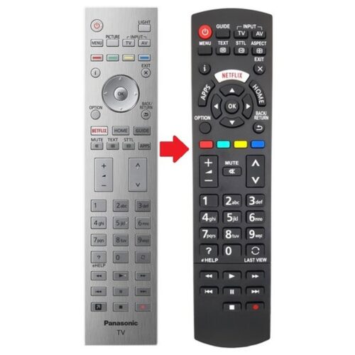 Afstandsbediening Panasonic N2QAYA000219 N2QAYA000213 - Afbeelding 2