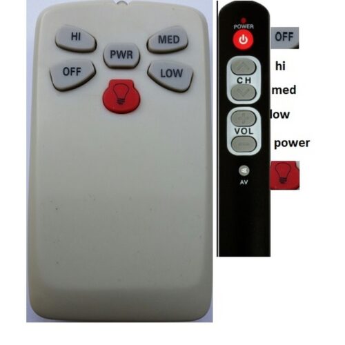 Afstandsbediening plafondventilator - Afbeelding 2
