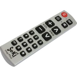 Seki easy plus grijs afstandsbediening vooraf ingesteld