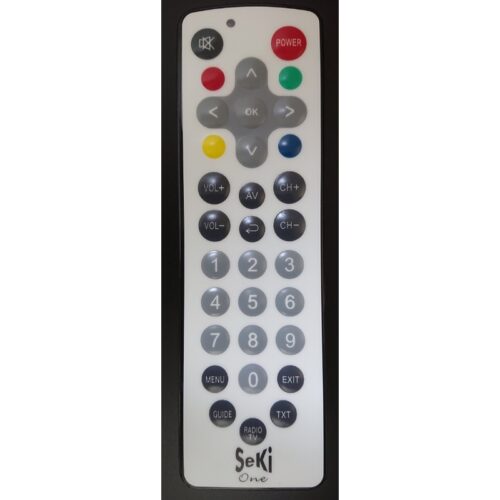 Afstandsbediening Senioren Seki One zwart of wit - Afbeelding 2
