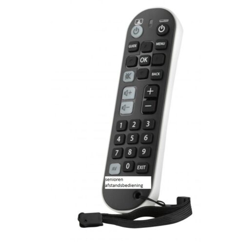 Afstandsbediening Senioren basic plus cijfertoetsen urc6820