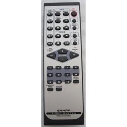 Afstandsbediening Sharp rrmcga0408awsa Sharp xl-hp404h