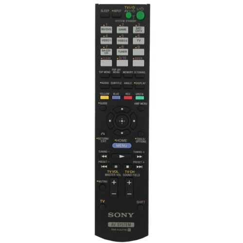 Afstandsbediening Sony rm-aau116 RM-AAU113 RM-AAU114