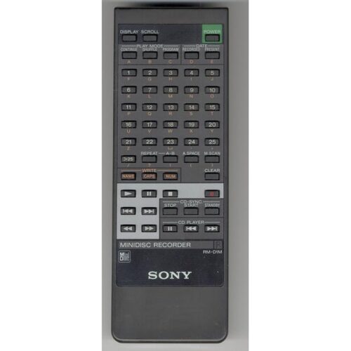 Afstandsbediening Sony rm-d1m minidisc