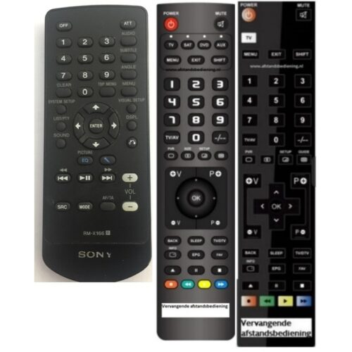 Afstandsbediening Sony rm-x166 - Afbeelding 2