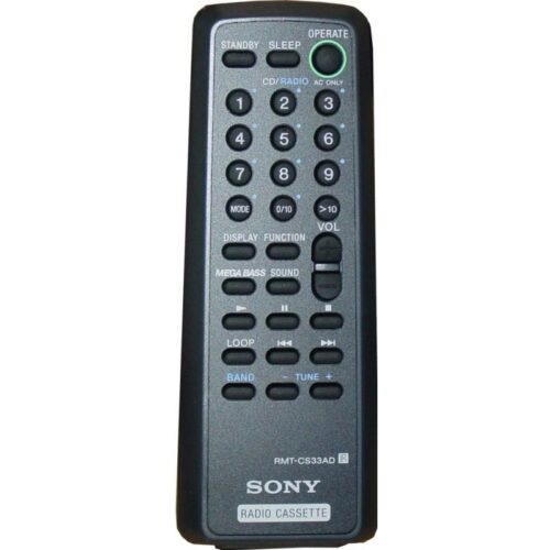 Afstandsbediening Sony rmt-cs33ad