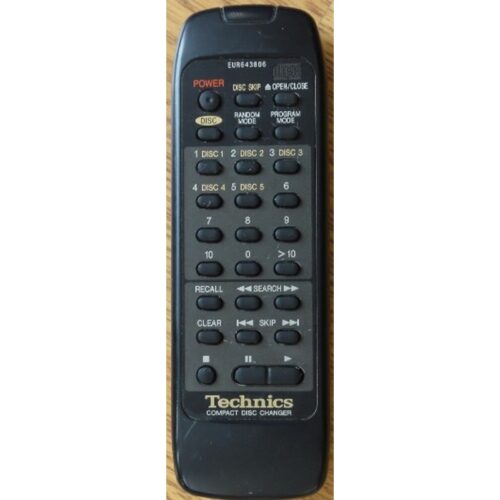 Afstandsbediening Technics eur643806