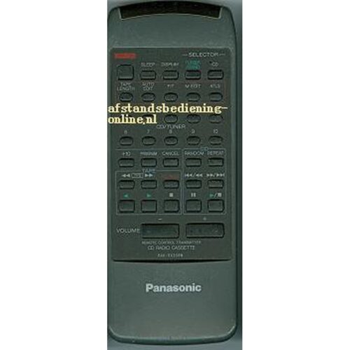 Afstandsbediening Technics rak-rx308w
