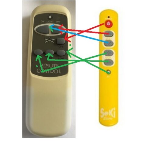 Afstandsbediening smc-0510-bz - Afbeelding 2