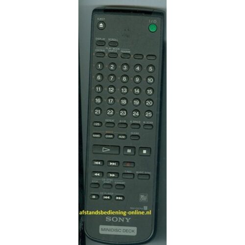 Afstandsbediening Sony rm-d27m