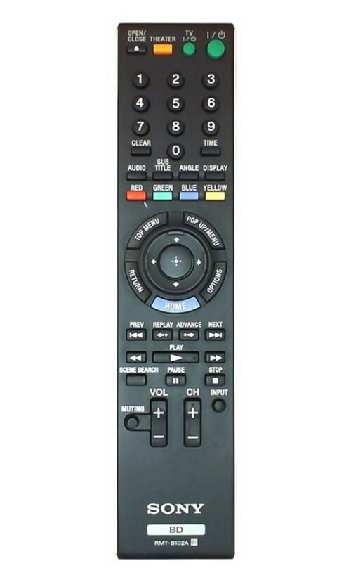 Afstandsbediening Sony rmtb102a rmt-b102p bdp-s350