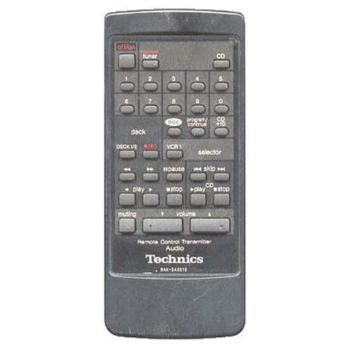 Afstandsbediening Technics rak-sa301e SA-GX100L