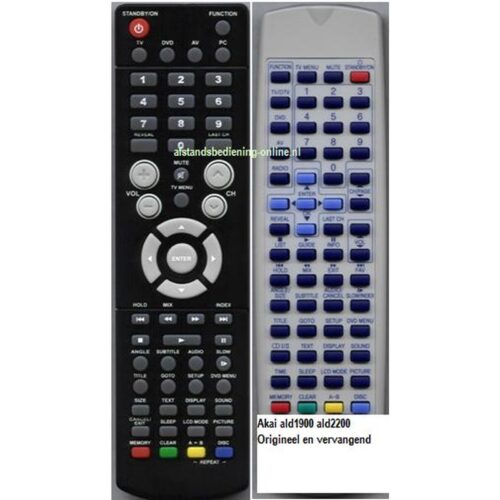 Afstandsbediening Akai ald1900 ald2200