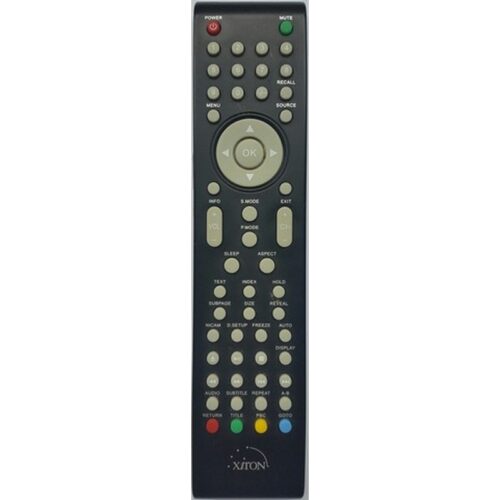 Afstandsbediening XIRON LEDTVDVD1201